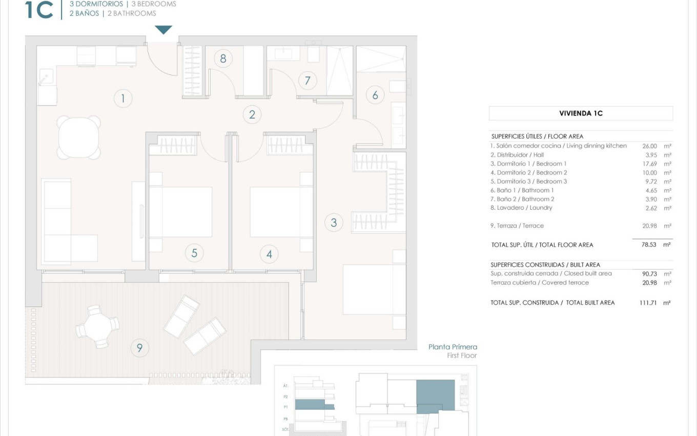 Nouvelle construction - Appartement - Benijofar - Pueblo