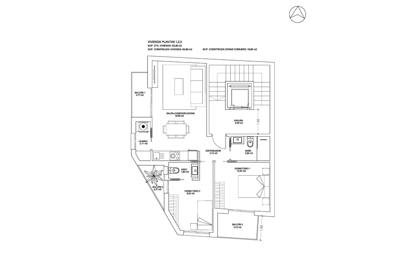 Nouvelle construction - Appartement - Bigastro - CENTRO