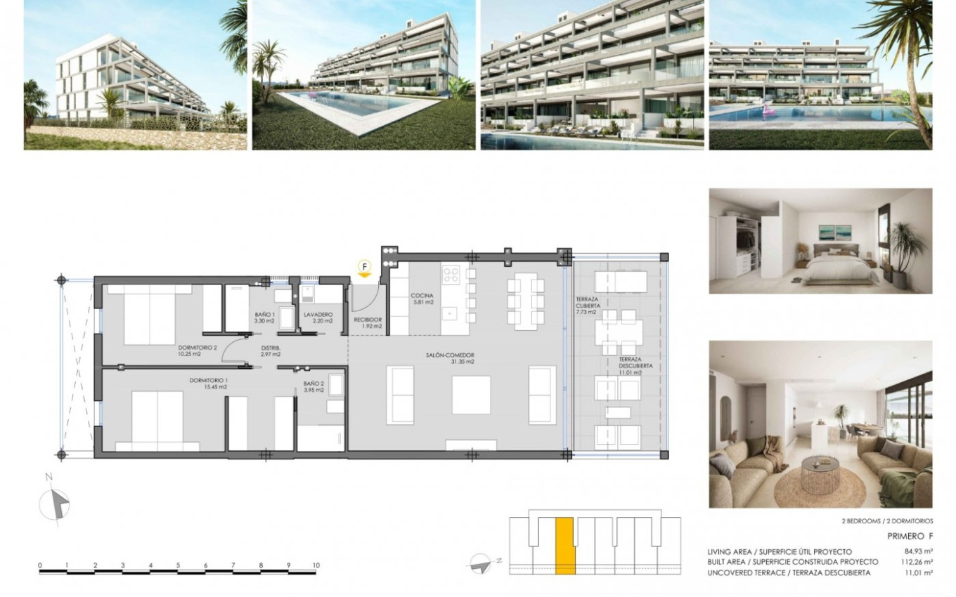 Nouvelle construction - Appartement - Cartagena - Mar de Cristal