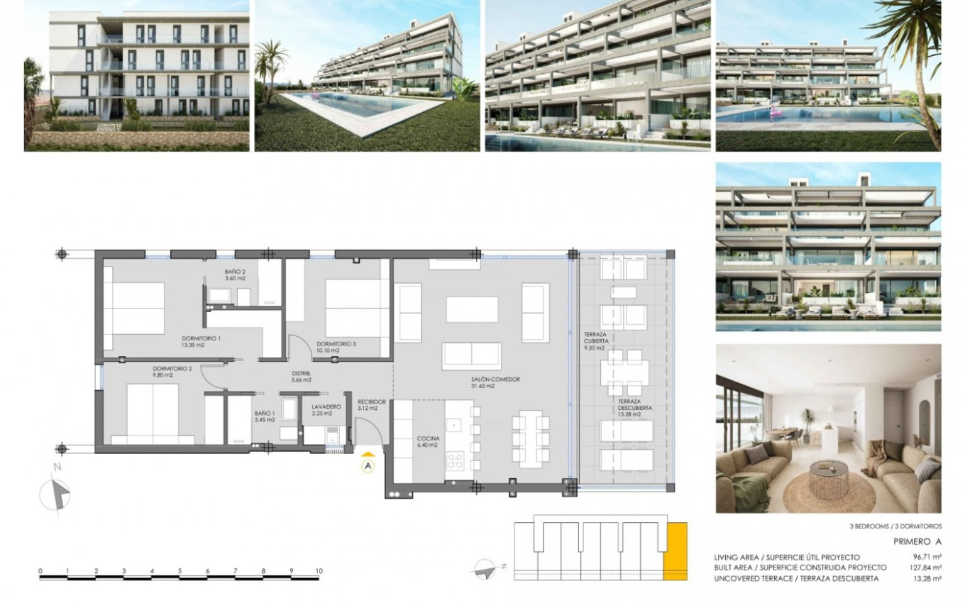 Nouvelle construction - Appartement - Cartagena - Mar de Cristal