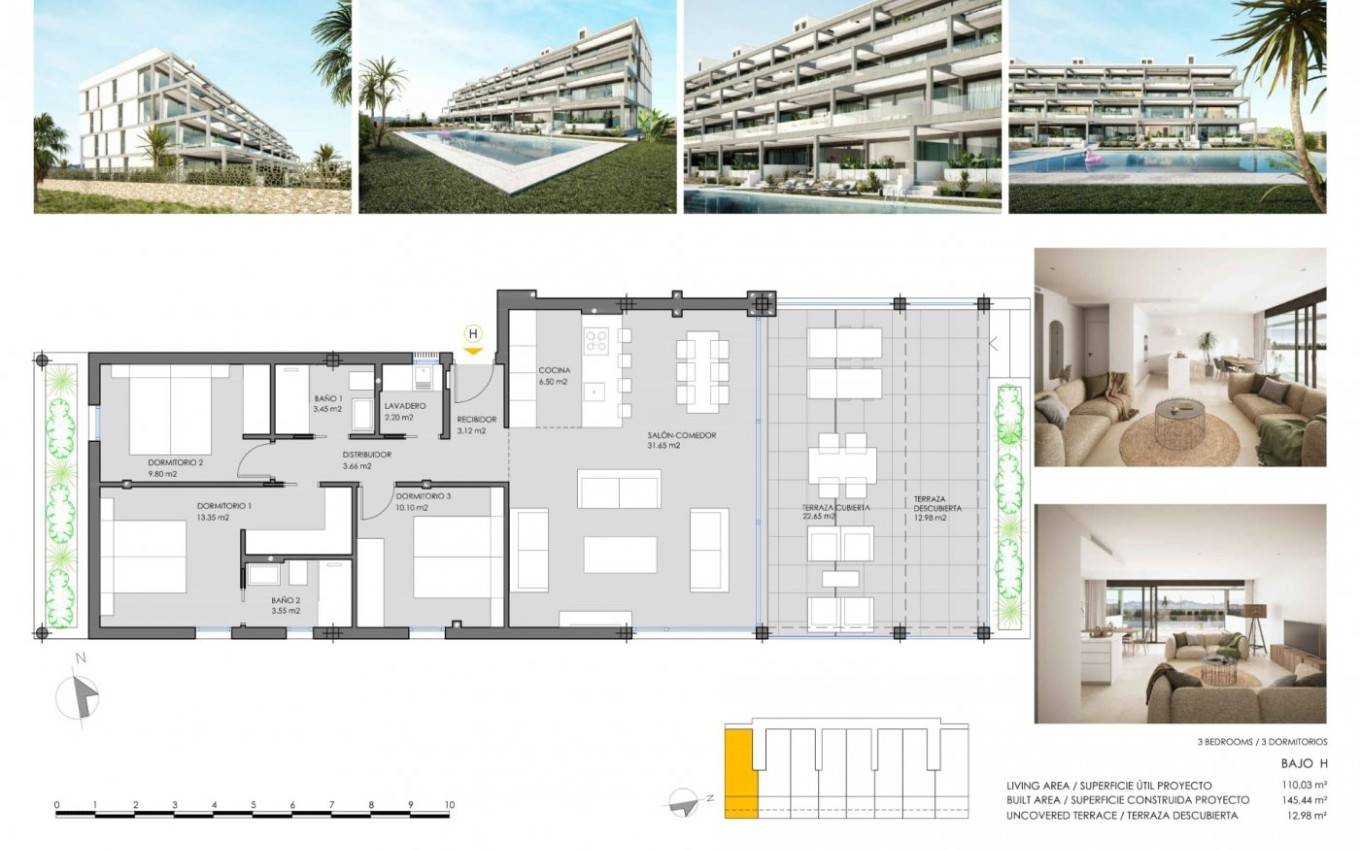 Nouvelle construction - Appartement - Cartagena - Mar de Cristal