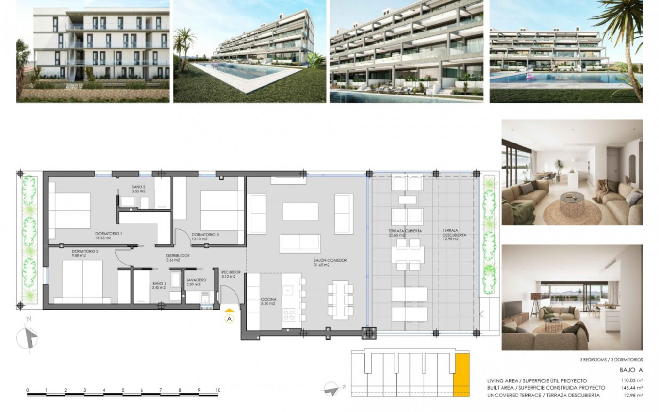 Nouvelle construction - Appartement - Cartagena - Mar de Cristal