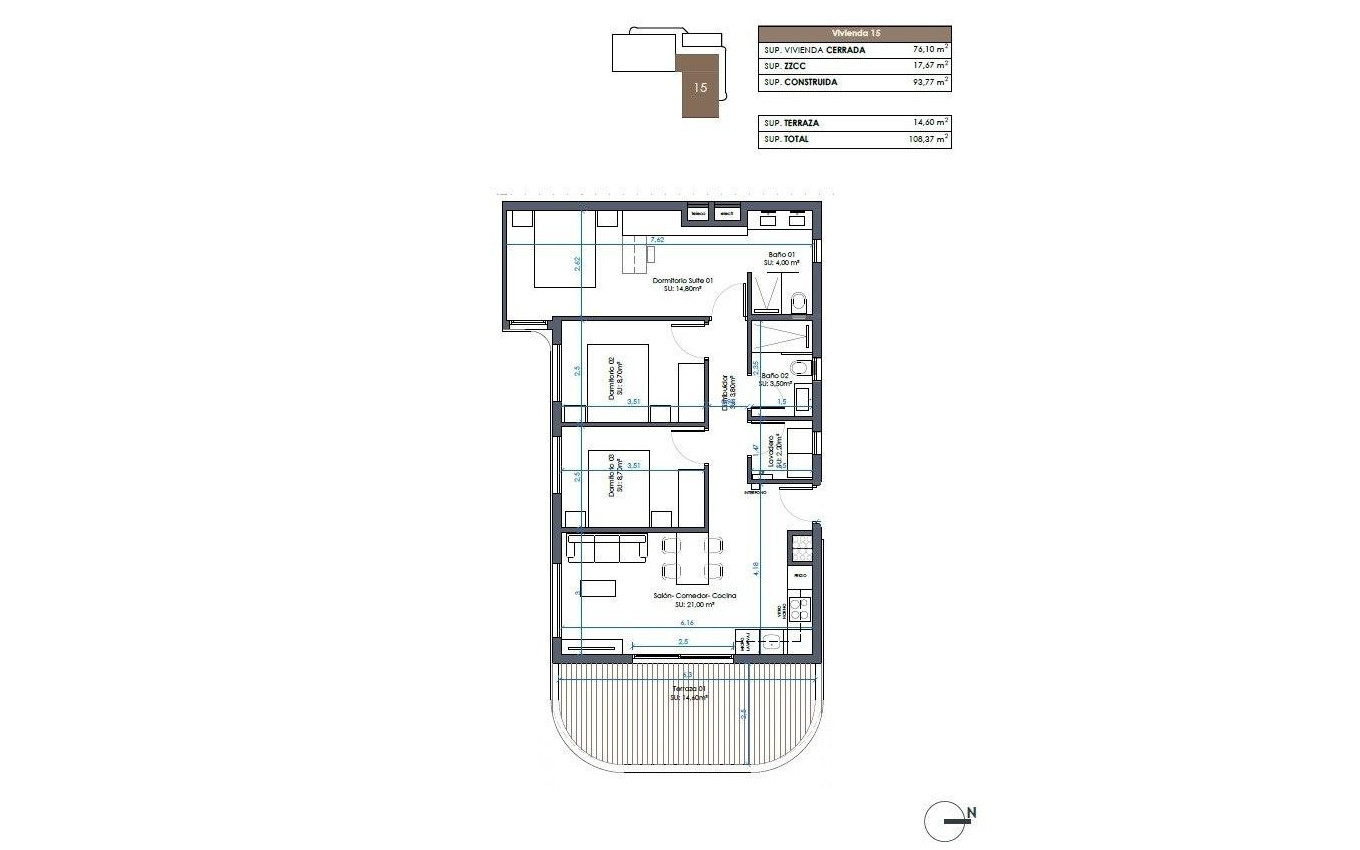 Nouvelle construction - Appartement - Guardamar del Segura - Camino del Puerto