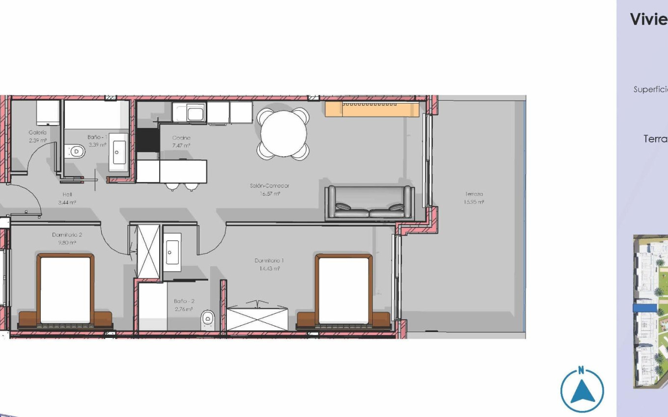 Nouvelle construction - Appartement - Guardamar del Segura - EL RASO
