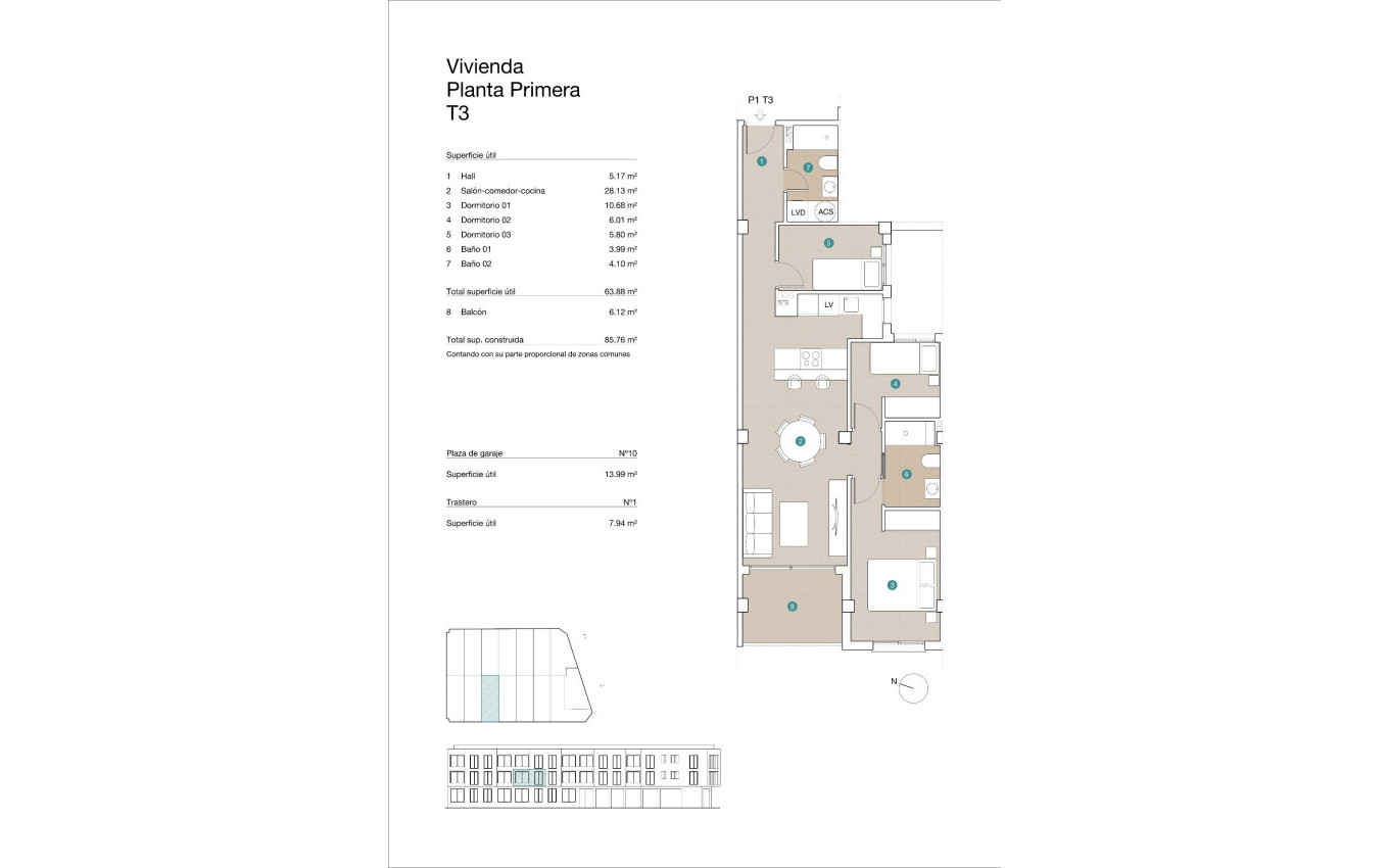 Nouvelle construction - Appartement - Jacarilla - pueblo