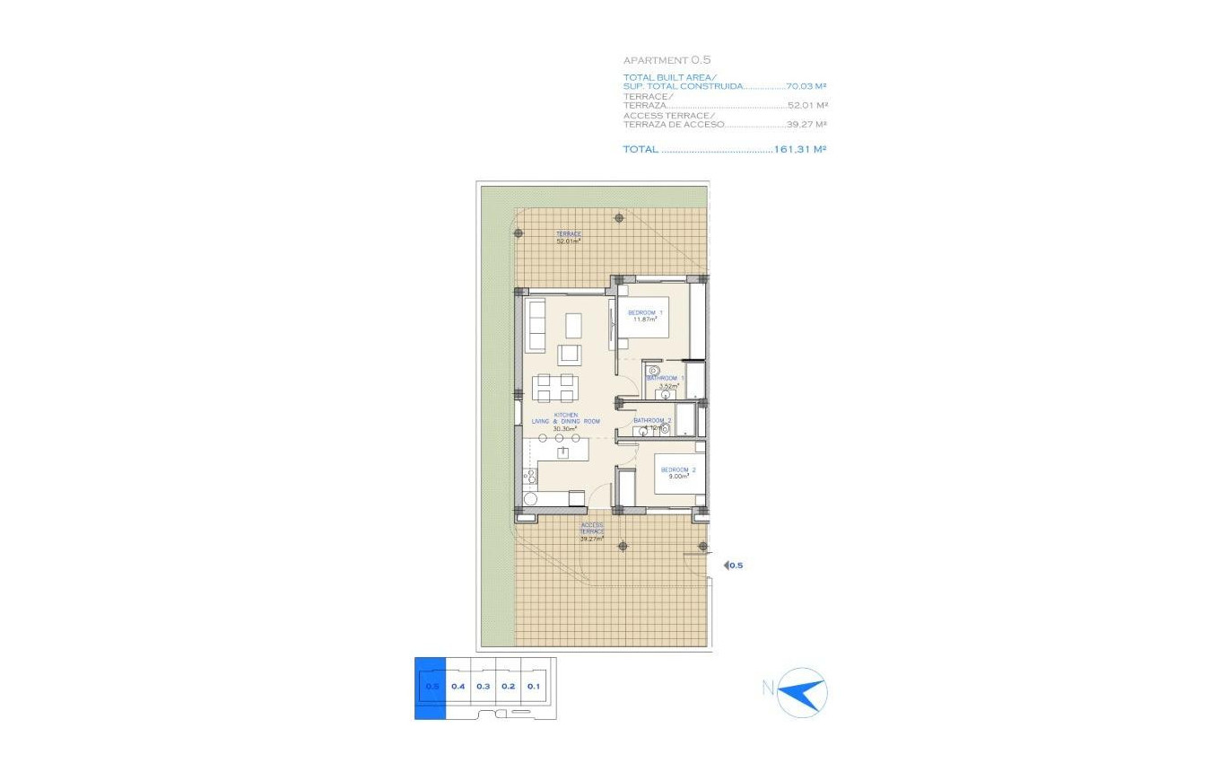 Nouvelle construction - Appartement - Los Alcázares - Serena Golf