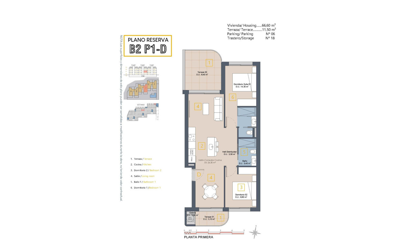 Nouvelle construction - Appartement - Los Alcázares - Serena Golf