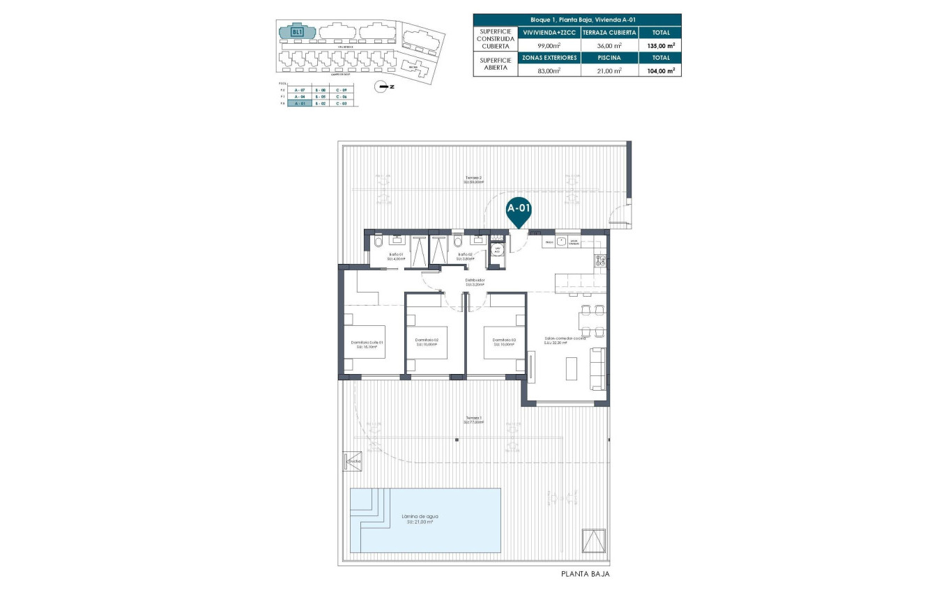 Nouvelle construction - Appartement - Los Alcázares - Serena Golf