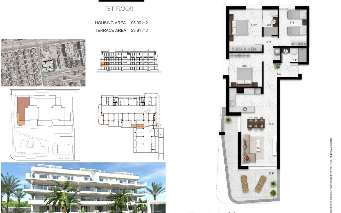 Nouvelle construction - Appartement - Orihuela Costa - Lomas de Cabo Roig