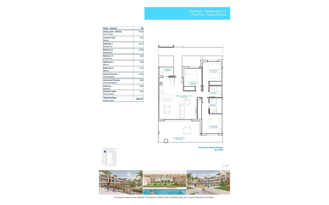 Nouvelle construction - Appartement - Pilar de la Horadada - Playa de las Higuericas