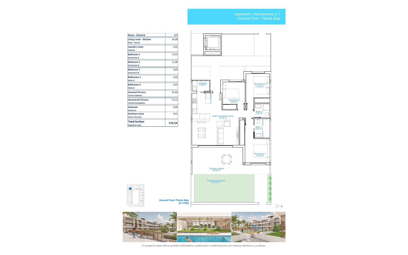 Nouvelle construction - Appartement - Pilar de la Horadada - Playa de las Higuericas