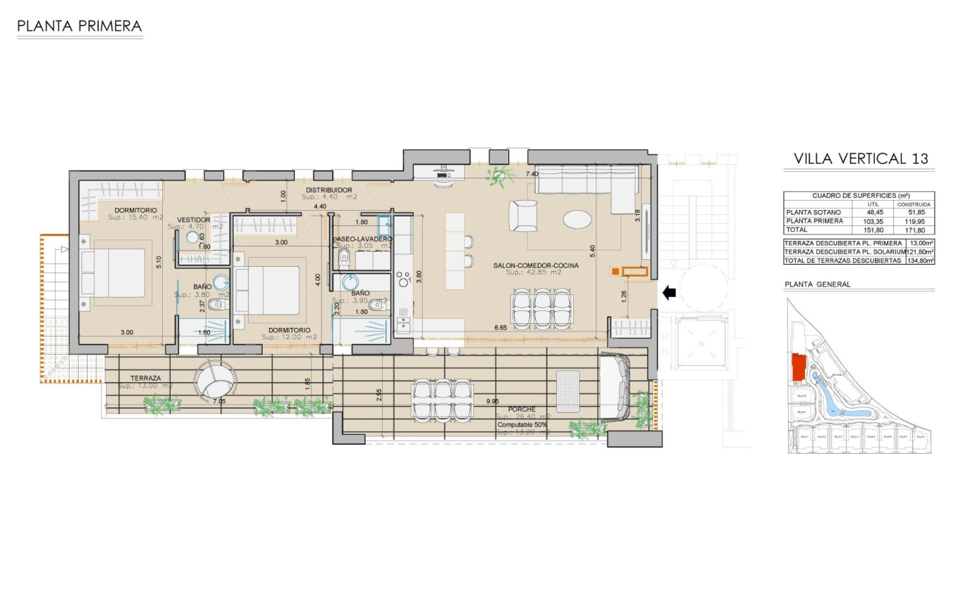 Nouvelle construction - Appartement - San Juan de los Terreros - Mar De Pulpí