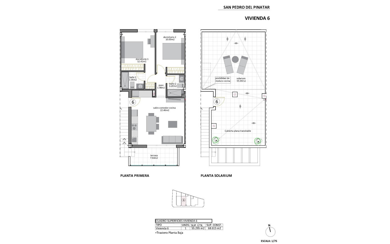 Nouvelle construction - Appartement - San Pedro del Pinatar - Los Cuarteros