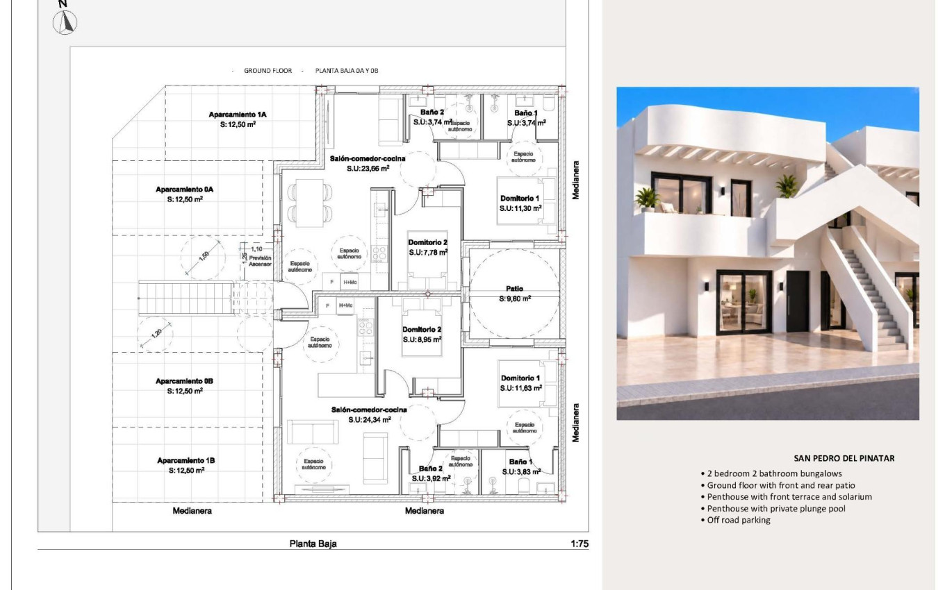 Nouvelle construction - Appartement - San Pedro del Pinatar - Los Peñascos