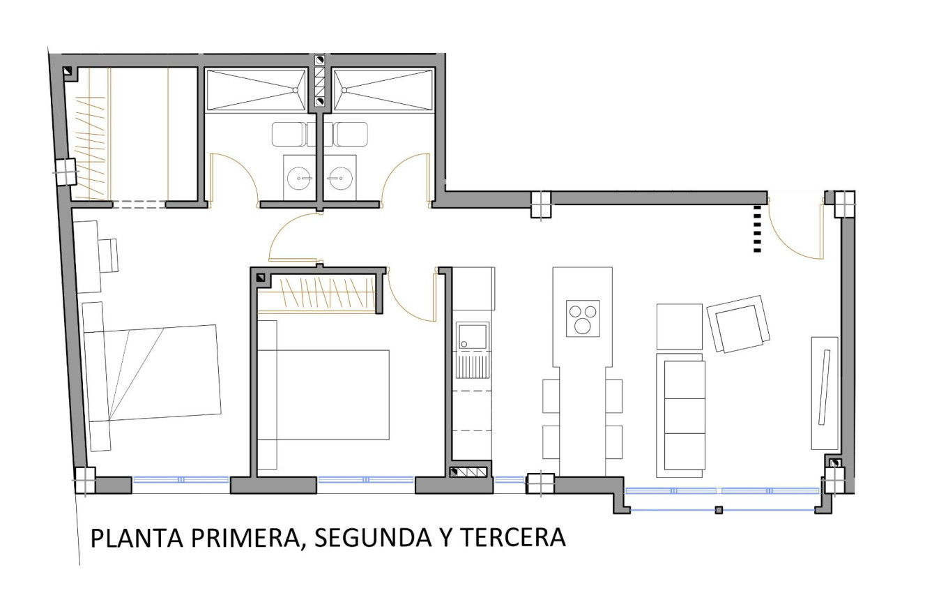 Nouvelle construction - Appartement - San Pedro del Pinatar - Villananitos