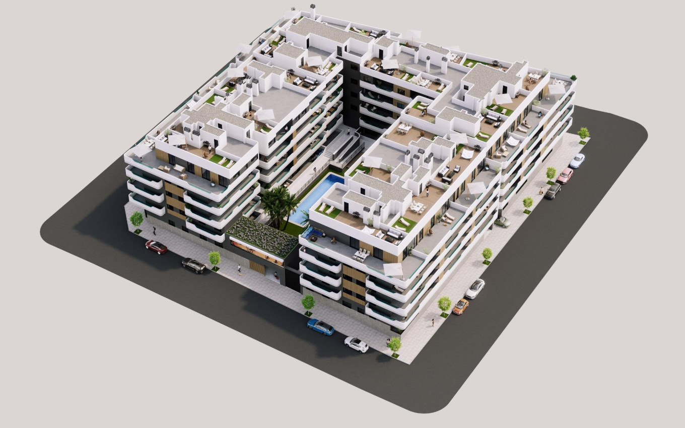 Nouvelle construction - Appartement - Santa Pola - Estacion de autobuses