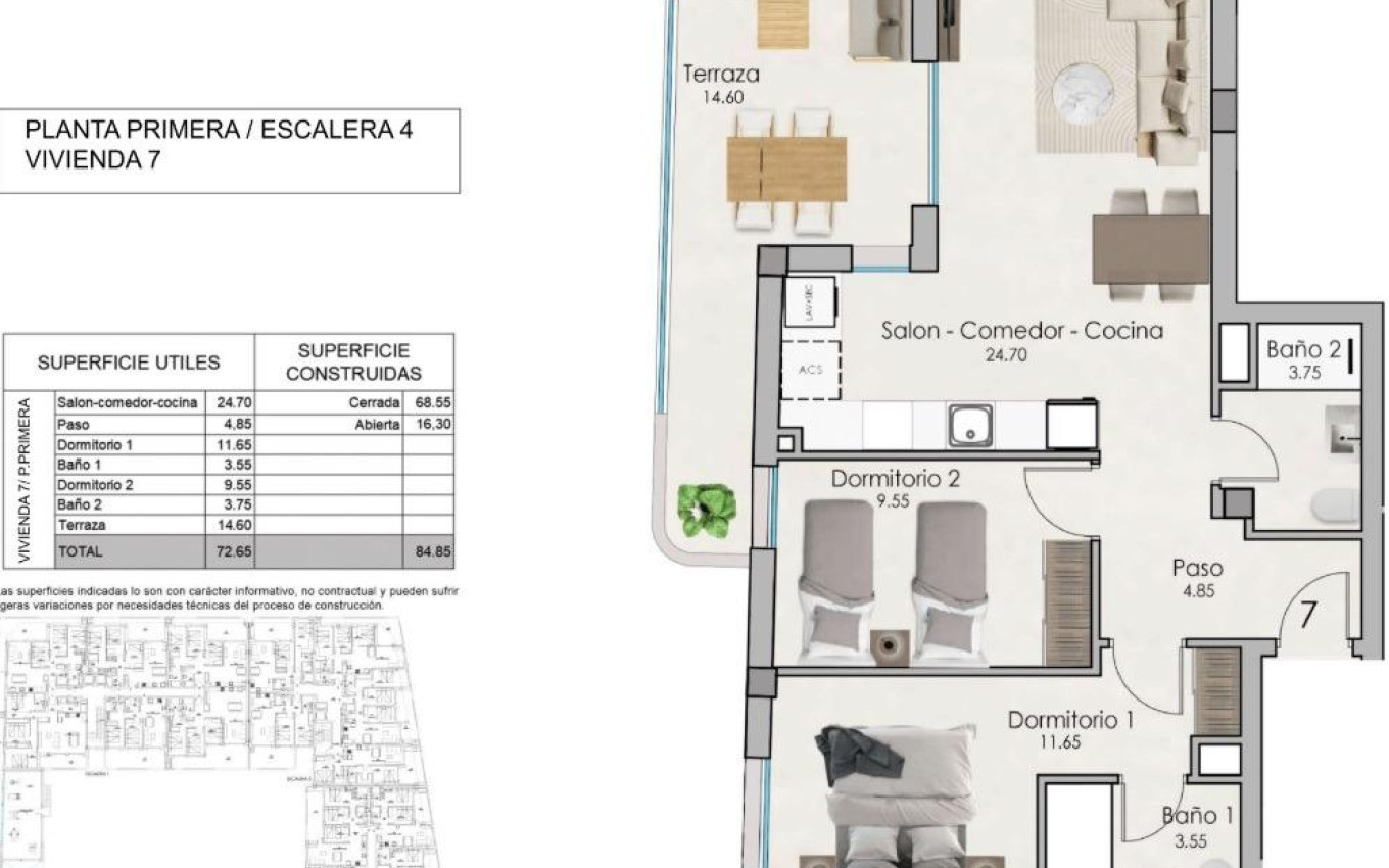 Nouvelle construction - Appartement - Santa Pola - Estacion de autobuses
