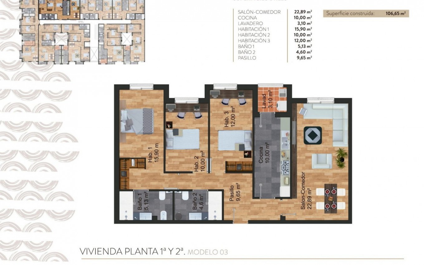Nouvelle construction - Appartement - Torre - Pacheco - - CENTRO  -