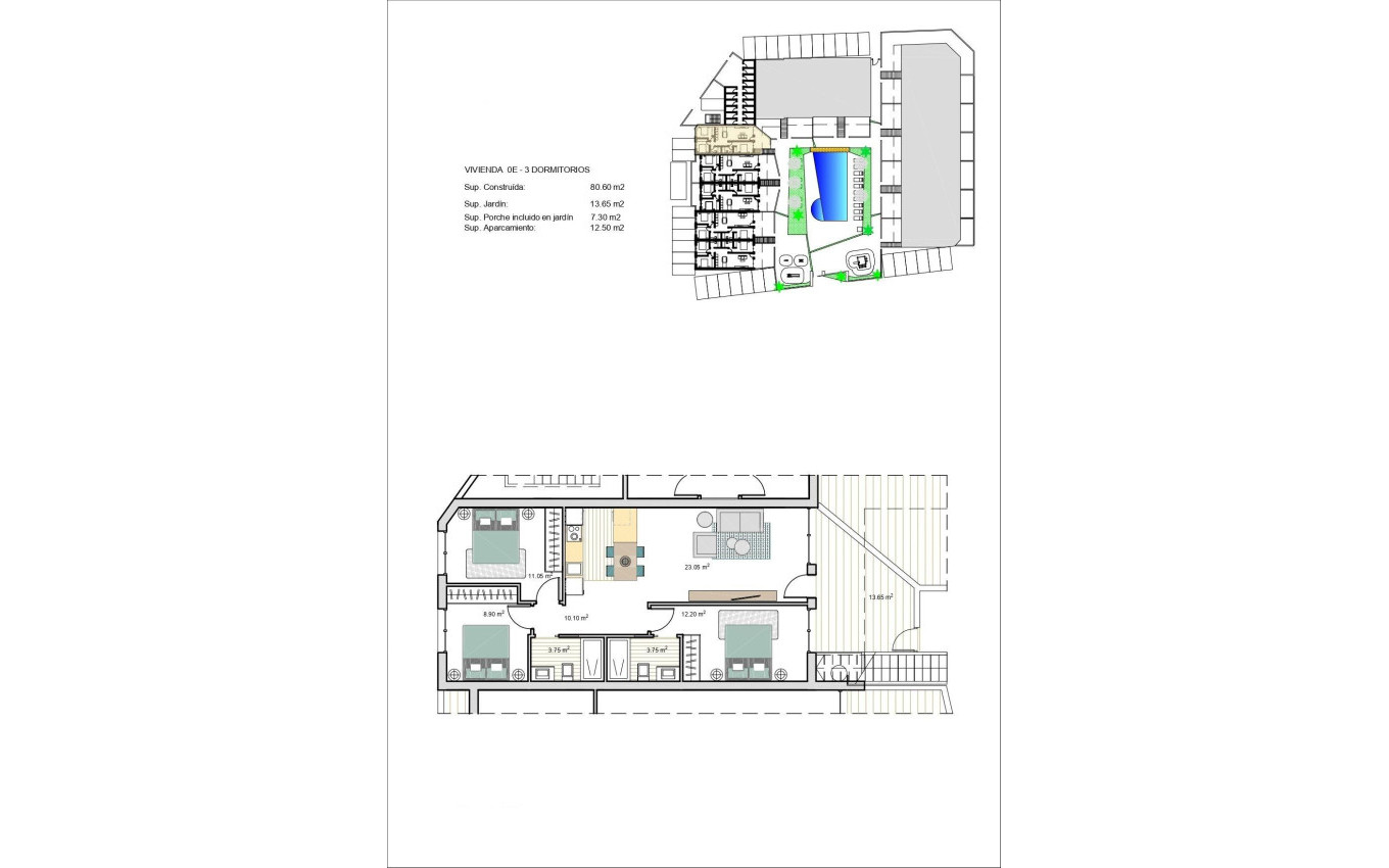 Nouvelle construction - Appartement - Torre Pacheco - Roldán
