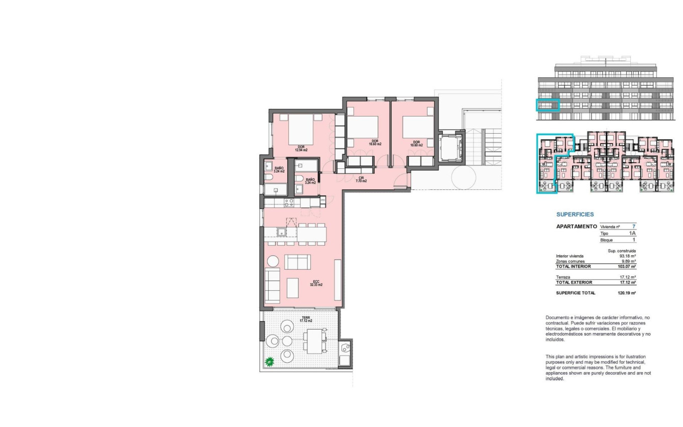 Nouvelle construction - Appartement - Torre Pacheco - Santa Rosalia Lake And Life Resort