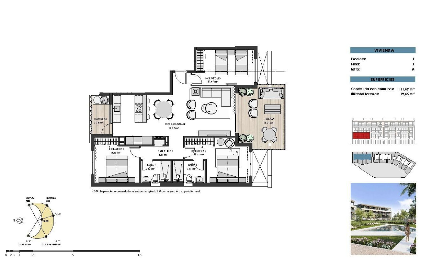 Nouvelle construction - Appartement - Torre Pacheco - Santa Rosalia Lake And Life Resort