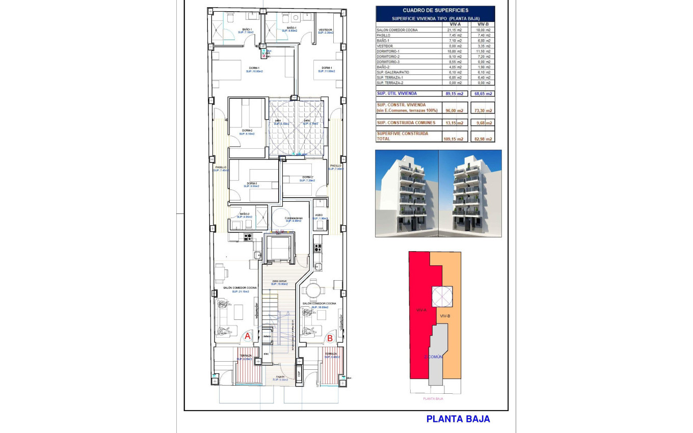 Nouvelle construction - Appartement - Torrevieja - Playa de El Cura
