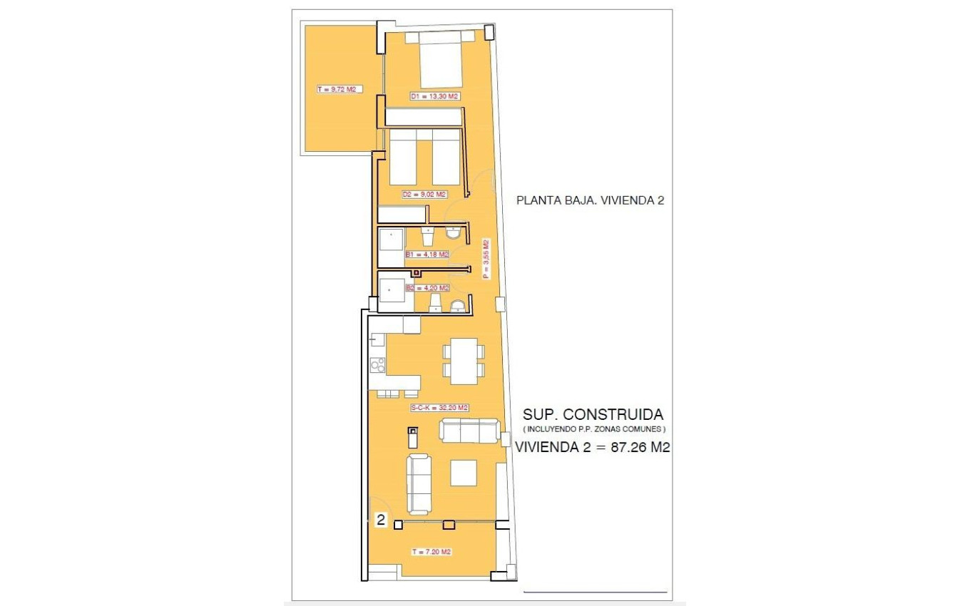 Nouvelle construction - Appartement - Torrevieja - Playa El Acequión