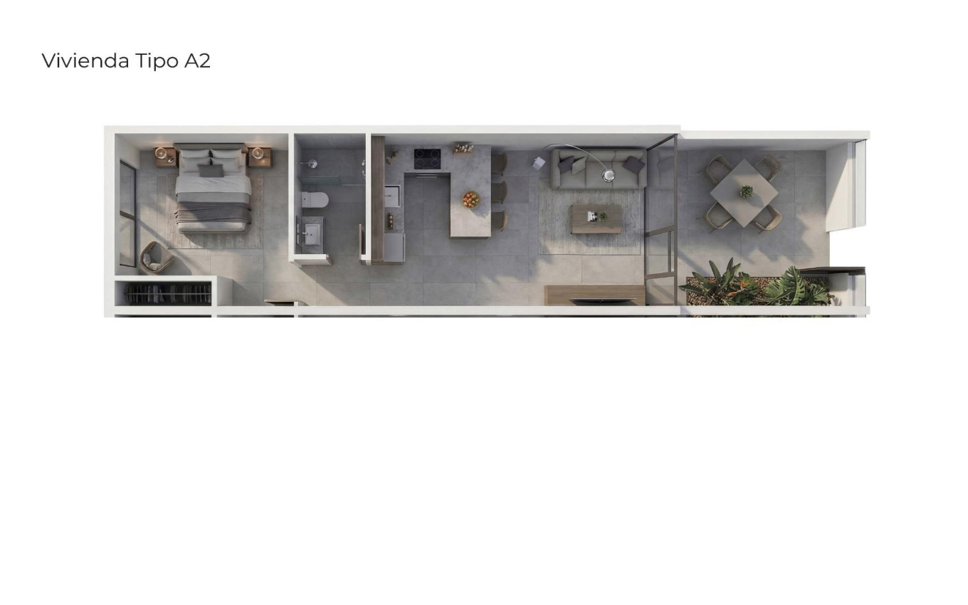 Nouvelle construction - Appartement - Vera - Vera playa