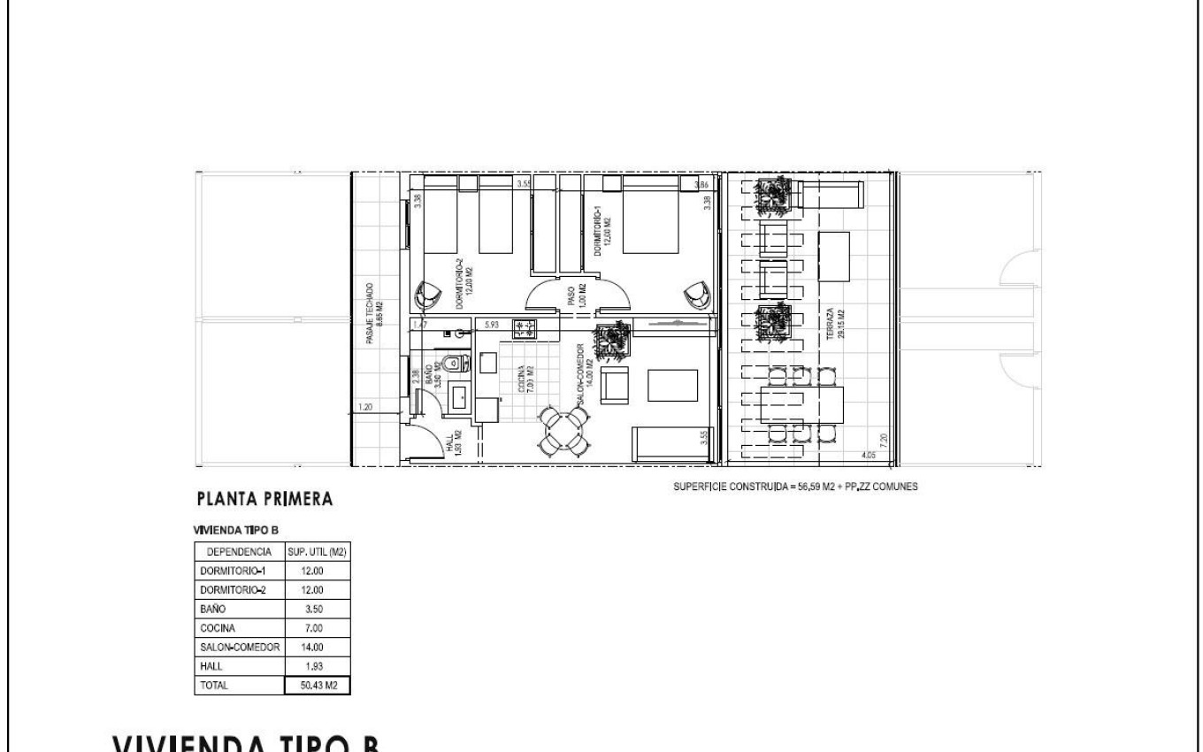 Nouvelle construction - Appartement - Vera - Vera playa