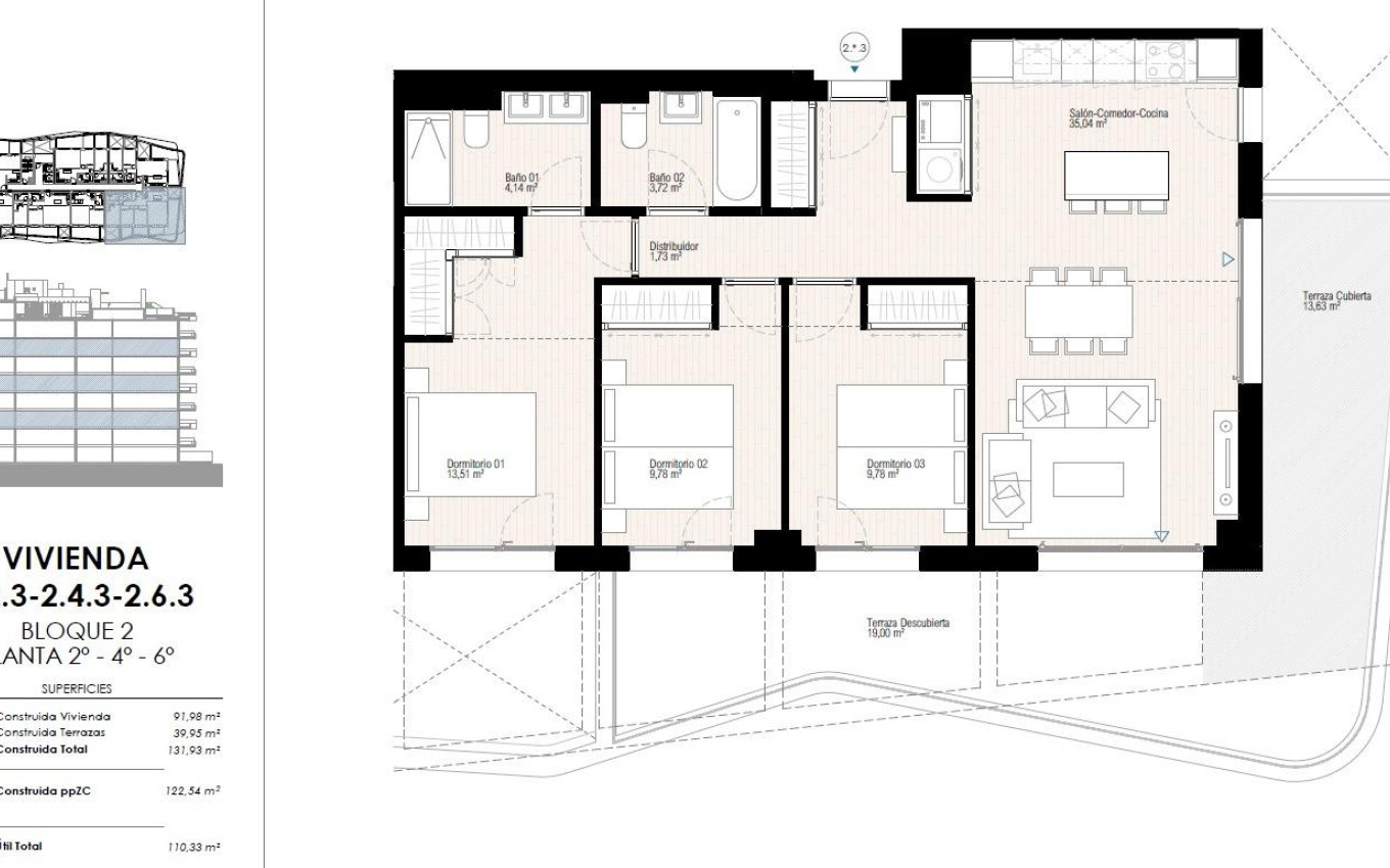 Nouvelle construction - Appartement - Villajoyosa - Playa del Torres