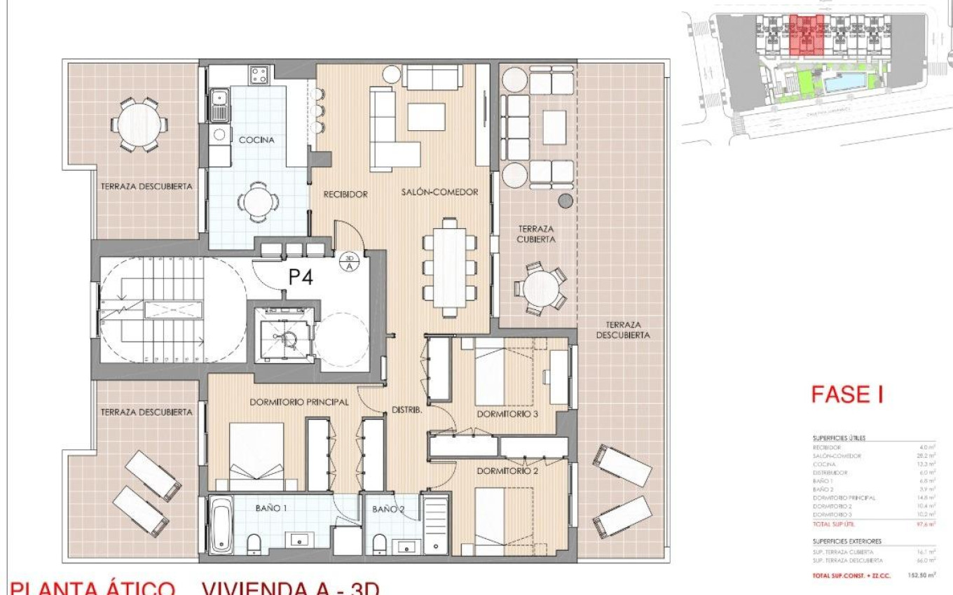 Nouvelle construction - Penthouse - Águilas - Playa de Levante