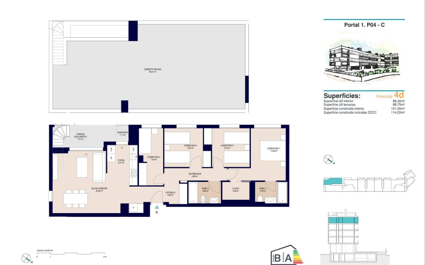Nouvelle construction - Penthouse - Alicante - San Agustín-PAU 2