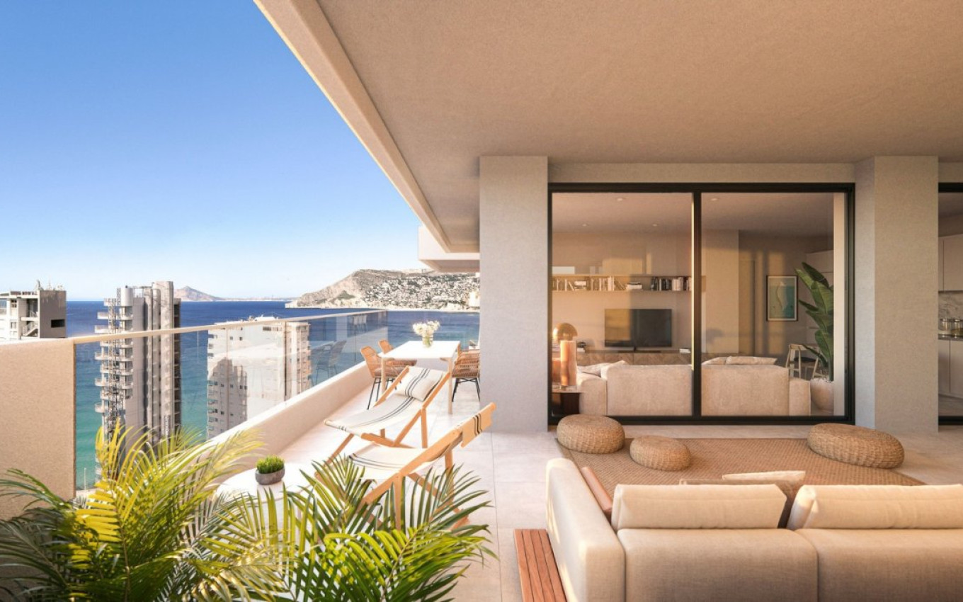 Nouvelle construction - Penthouse - Calpe - Playa del Bol