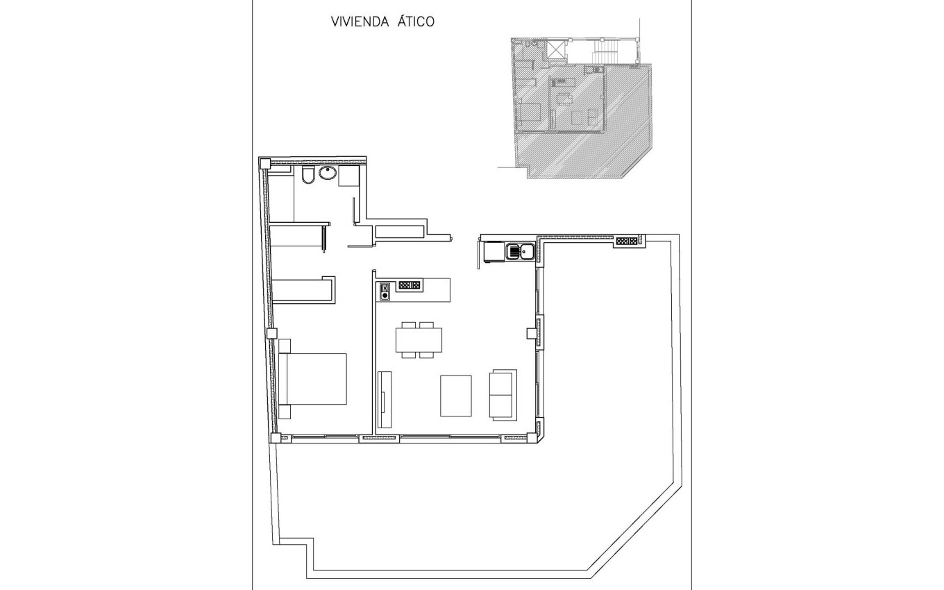 Nouvelle construction - Penthouse - Guardamar del Segura - CENTRO