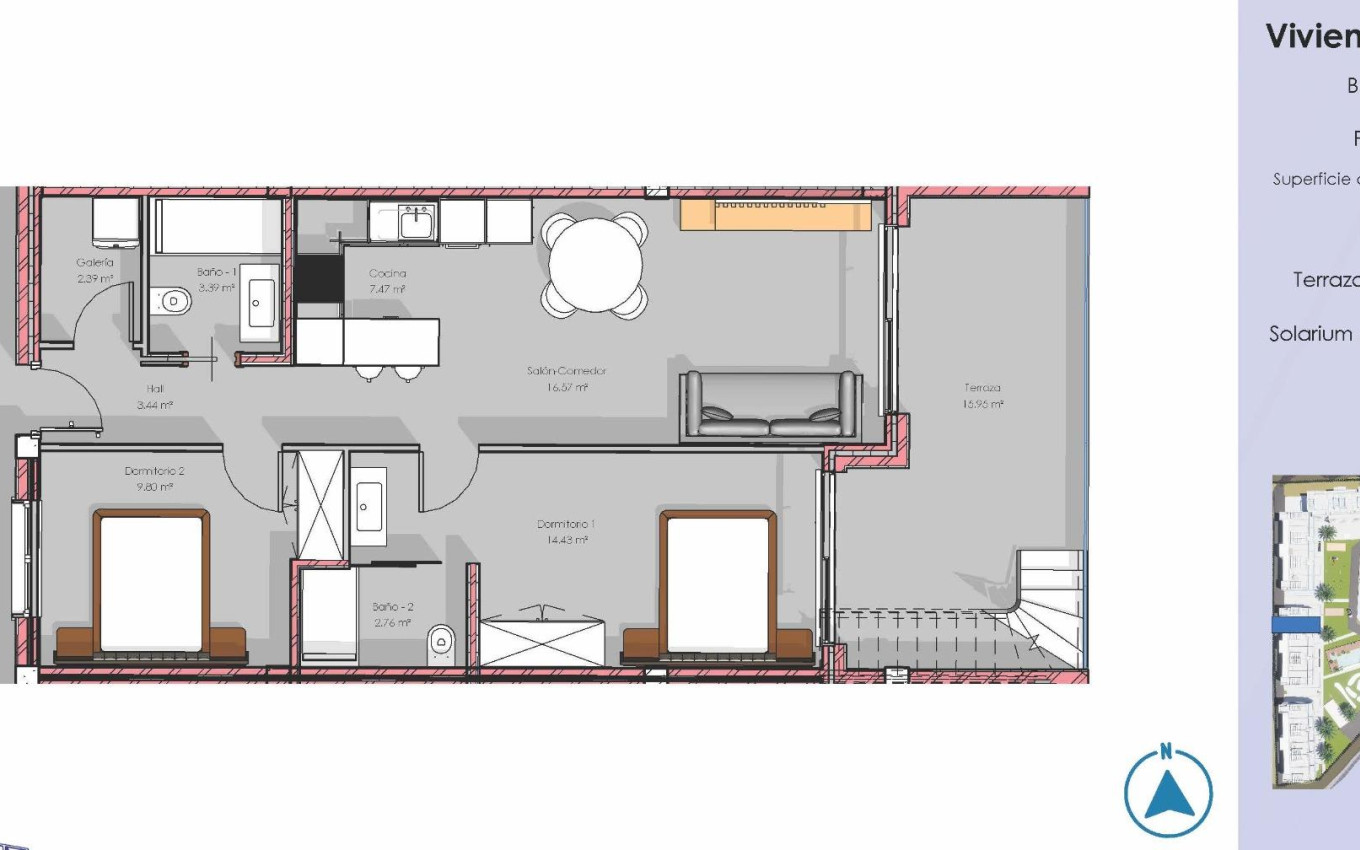 Nouvelle construction - Penthouse - Guardamar del Segura - EL RASO