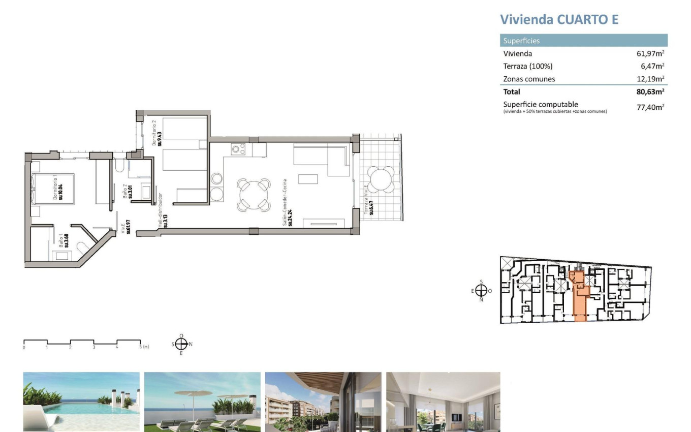 Nouvelle construction - Penthouse - Guardamar del Segura - Pueblo