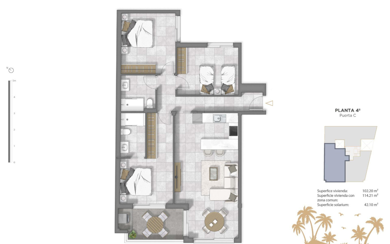 Nouvelle construction - Penthouse - Guardamar del Segura - Pueblo