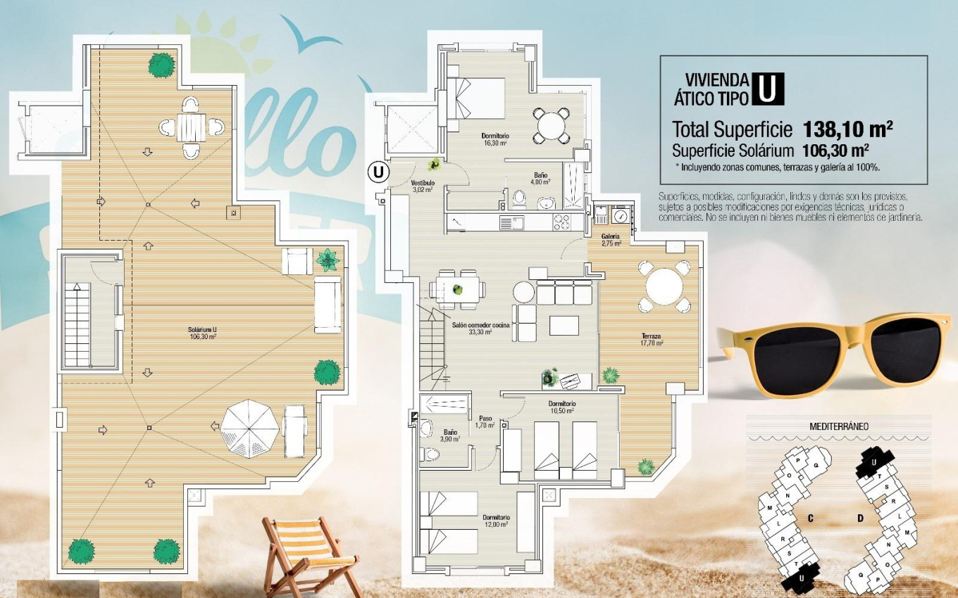 Nouvelle construction - Penthouse - La Manga del Mar Menor - LA MANGA