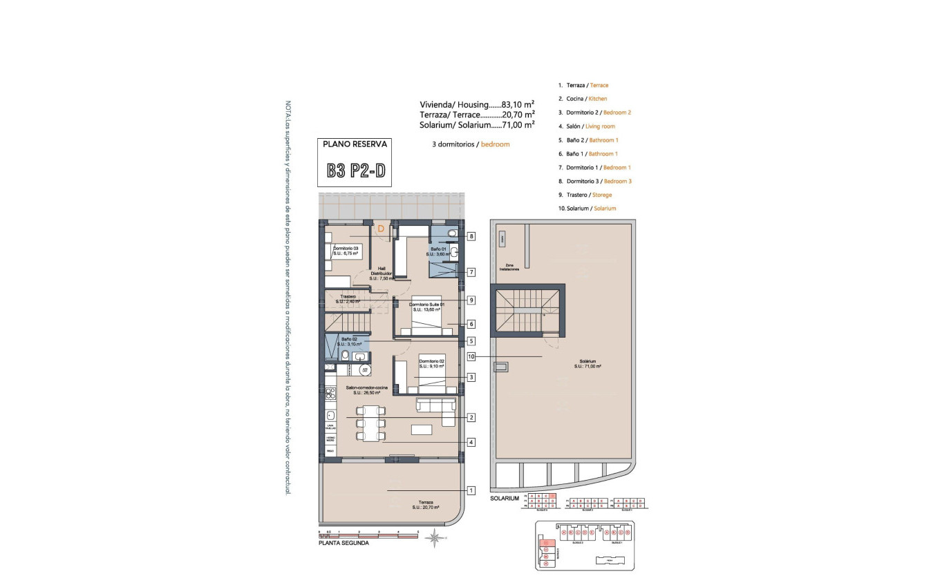Nouvelle construction - Penthouse - Los Alcázares - Serena Golf
