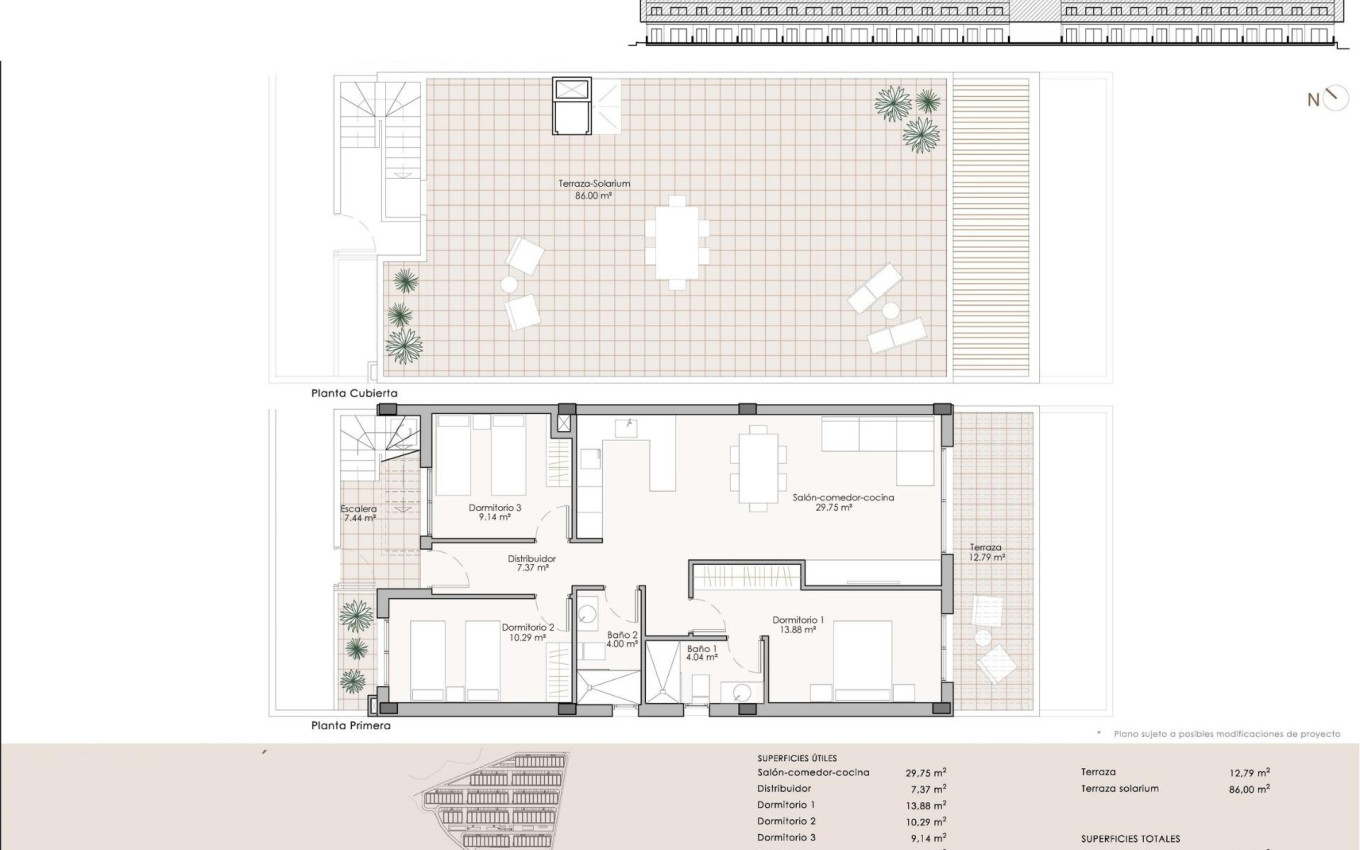 Nouvelle construction - Penthouse - Pulpi - Aguilón Golf