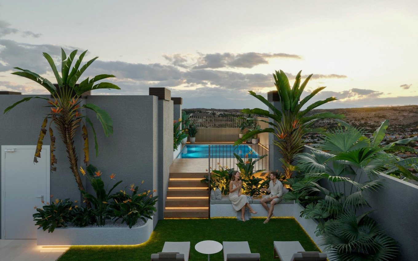 Nouvelle construction - Penthouse - Santa Pola - Centro