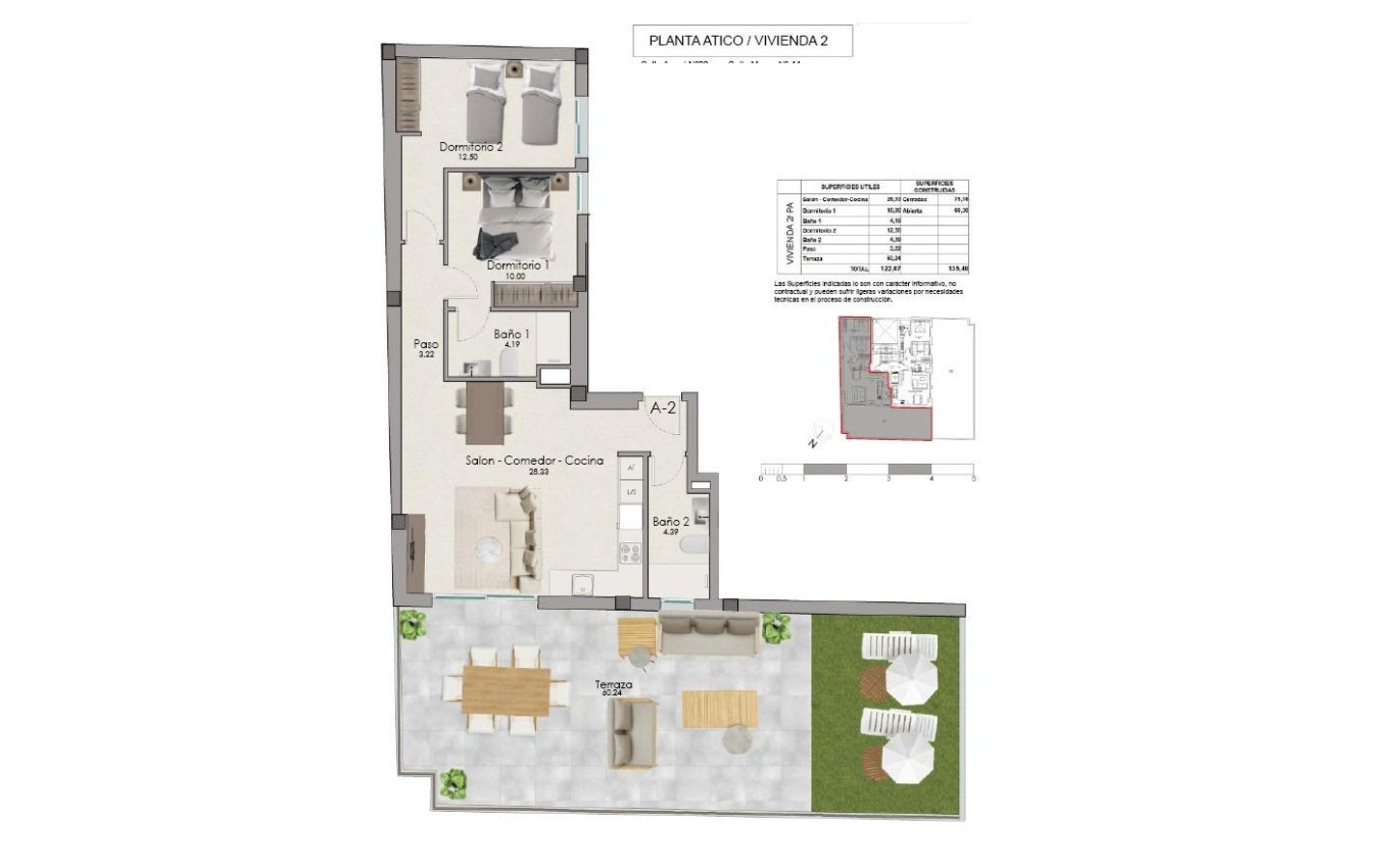 Nouvelle construction - Penthouse - Santa Pola - Centro