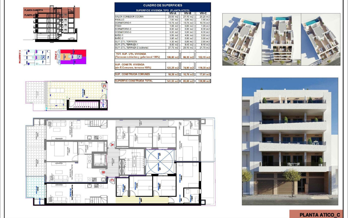 Nouvelle construction - Penthouse - Torrevieja - Centro
