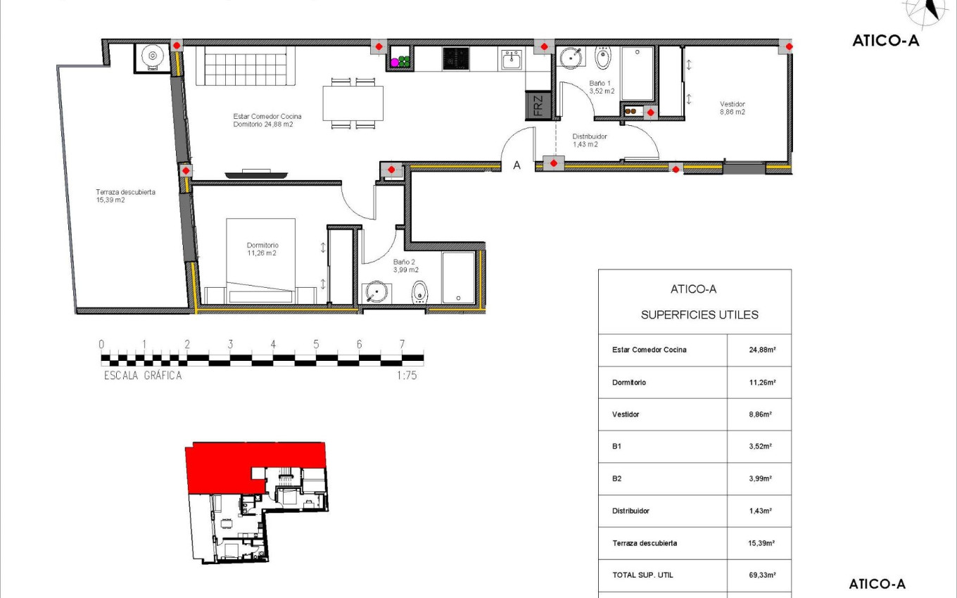Nouvelle construction - Penthouse - Torrevieja - Centro