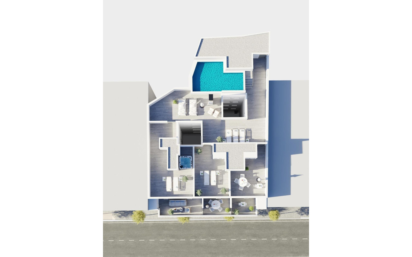 Nouvelle construction - Penthouse - Torrevieja - Centro