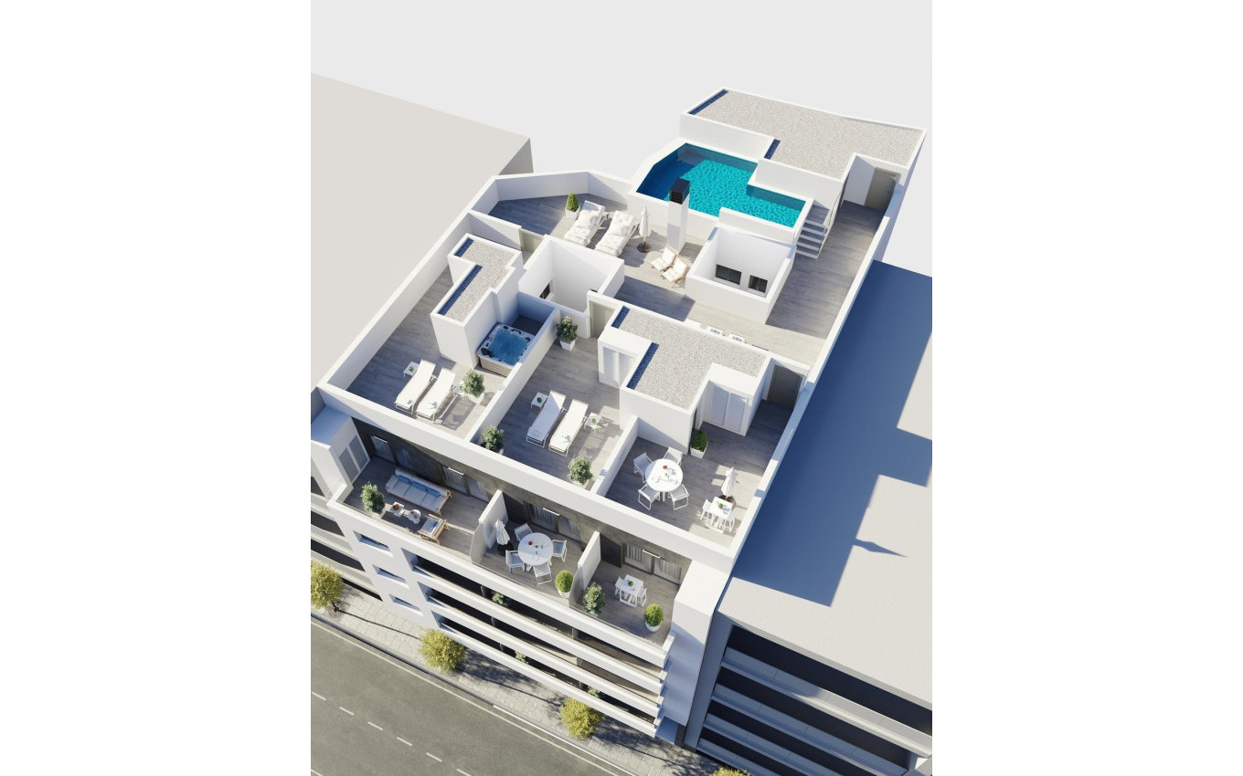 Nouvelle construction - Penthouse - Torrevieja - Centro