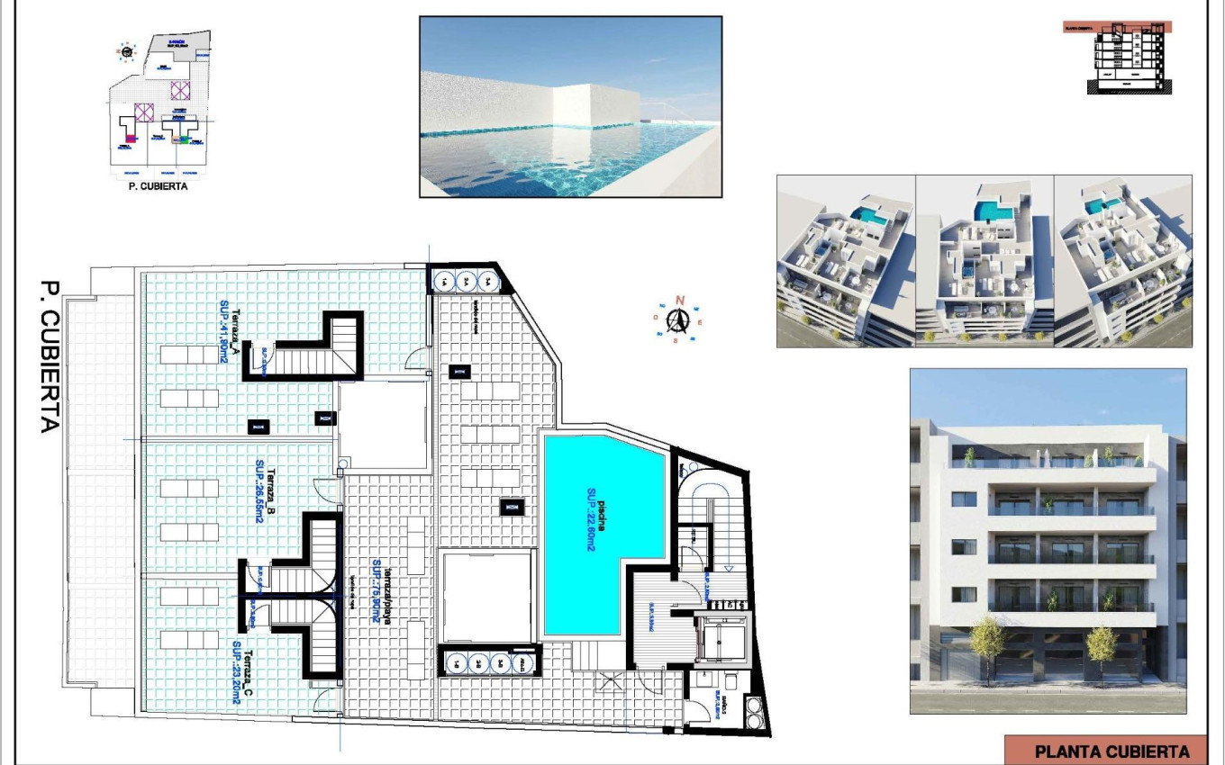 Nouvelle construction - Penthouse - Torrevieja - Centro