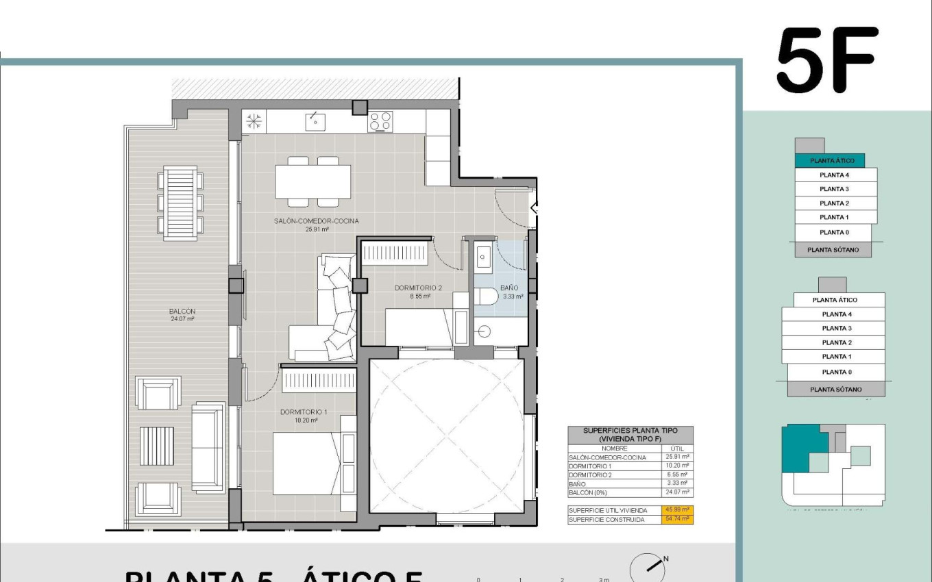 Nouvelle construction - Penthouse - Torrevieja - El acequión