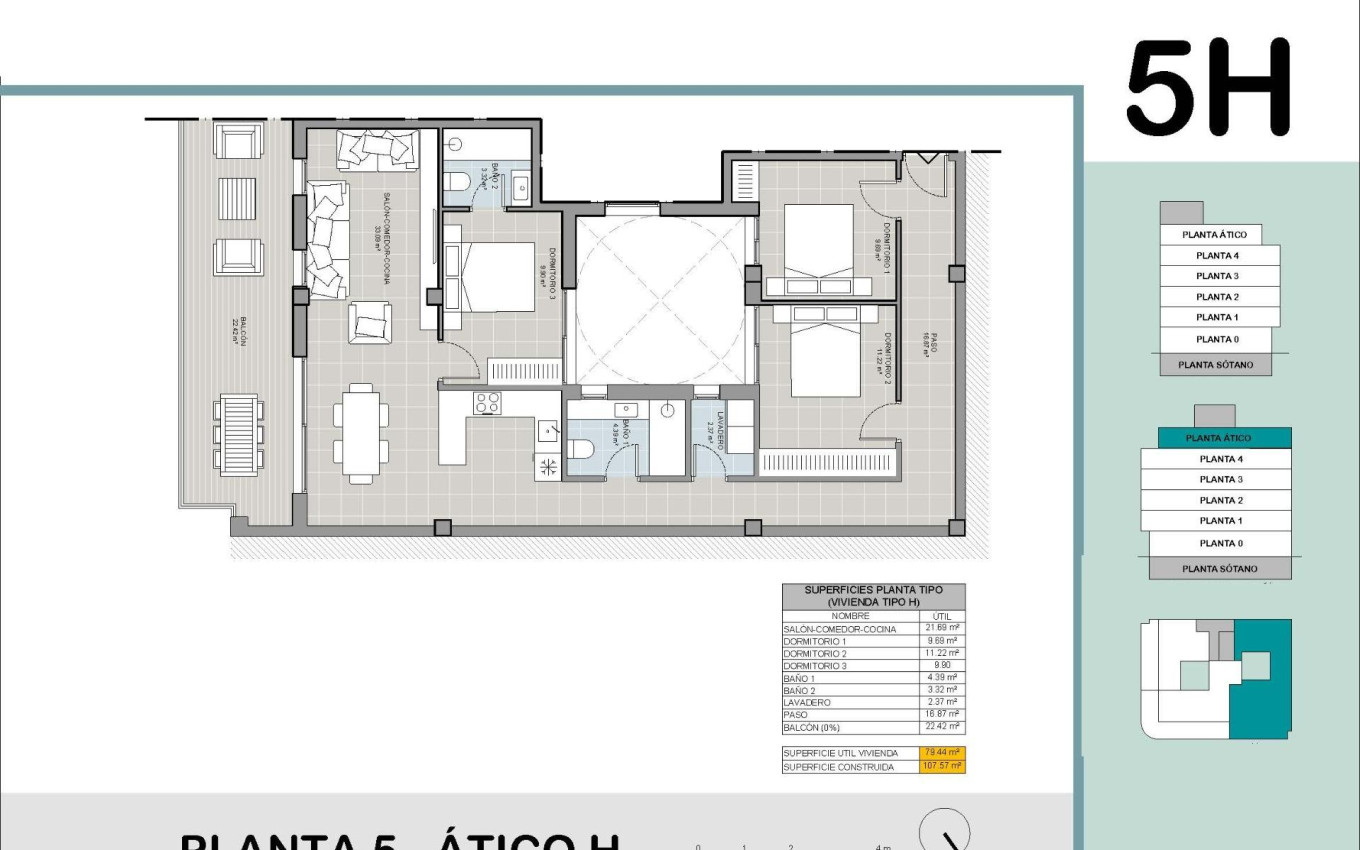 Nouvelle construction - Penthouse - Torrevieja - El acequión