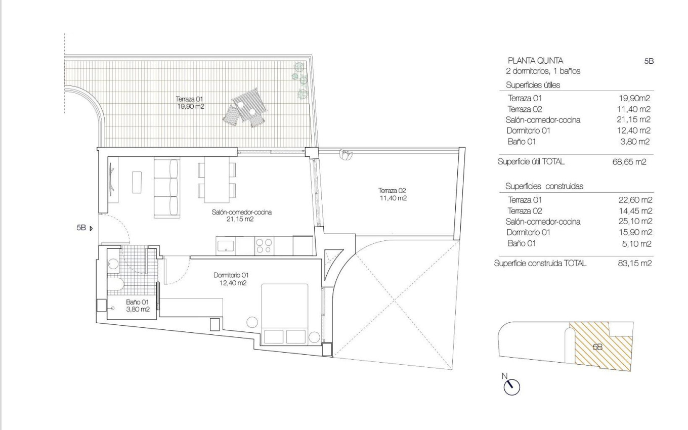 Nouvelle construction - Penthouse - Torrevieja - Playa de los locos